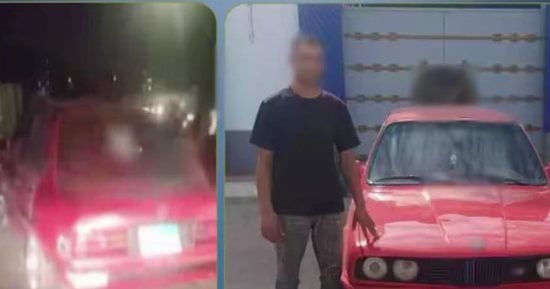 ضبط قائد سيارة ملاكى لقيامه بتعريض حياة المواطنين للخطر فى المنوفية