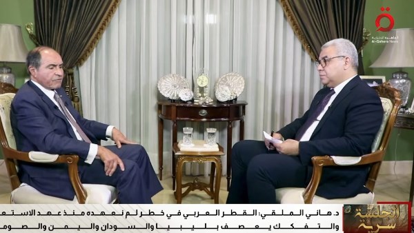 هاني الملقي: ضعف الدول العربية وتفككها يجعلانها عرضة للأخطار.. وعلينا بناء أرضية مشتركة