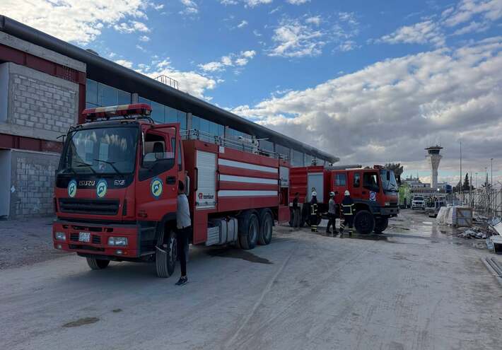 سوريا.. حريق في مطار دمشق الدولي والسلطات تعلن إخماده بسرعة قياسية