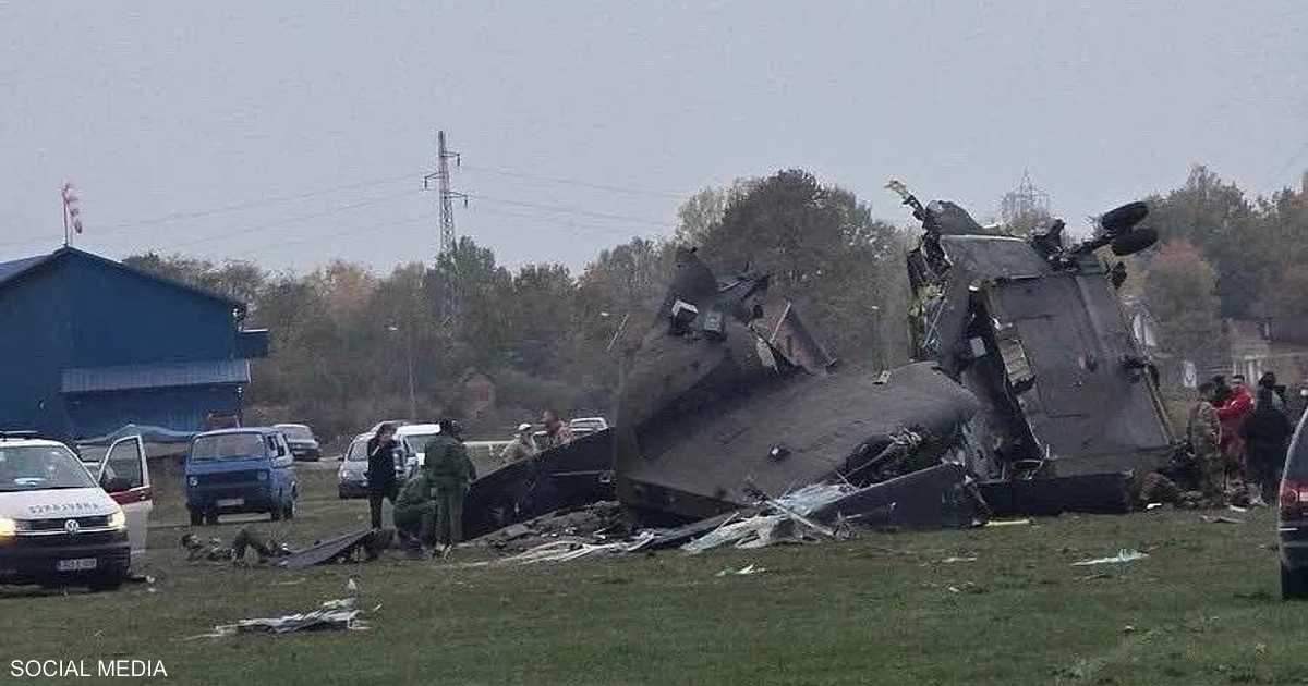 فيديو "مرعب".. لحظة تحطم هليكوبتر إيطالية ومقتل 4 عسكريين