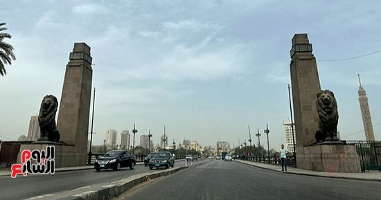 غلق كلي لكوبري قصر النيل اتجاه التحرير لصيانة الفاصل المعدني اليوم