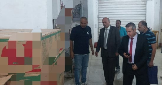 ضبط 5000 عبوة زيت مجهولة المصدر داخل منشأة غير مرخصة بطنطا