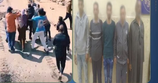 الداخلية تضبط 5 أشخاص تعدوا على موظف رصف طرق بالشرقية