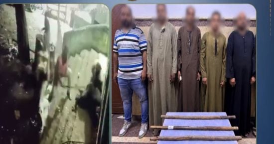 الداخلية تضبط 5 أشخاص اعتادوا التعدى على صاحب محل ونجله بسوهاج