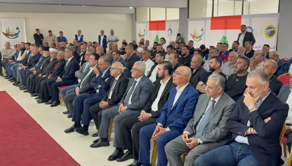 إطلاق خط النقل المشترك حلبا-طرابلس في عكار (صور وفيديو)