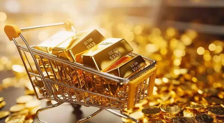 انهيار قياسي للذهب في ختام التعاملات الأسبوعية: الأونصة تهوي بأكثر من 145 دولاراً
